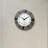 Outdoor Round Polyresin Wall Clock 13 Inches - Multi-Color