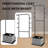 Coat Rack With Storage Basket-111074659
