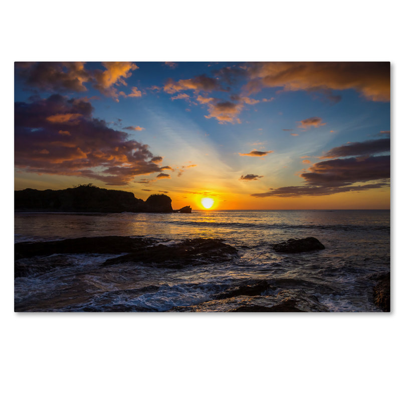 Ann «Sunset 2», reproduction de photo sur toile tendue Ann, H 22 po x l 32 po