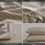Ensemble de housse de couette à rayures 100% coton lavé MooMee-111720997-118026350