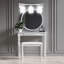 Luminaires de salle de bain sur miroir - Luminaires de meuble-lavabo - Luminaires d'intérieur de salle de bain avec abat-jour en verre moderne - Nickel brossé, base E26, 3 lumières