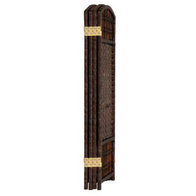 Short Fibre Weave Folding Screen