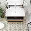 Ensemble de meuble-lavabo simple 36 po avec plateau Manaya-1010895196