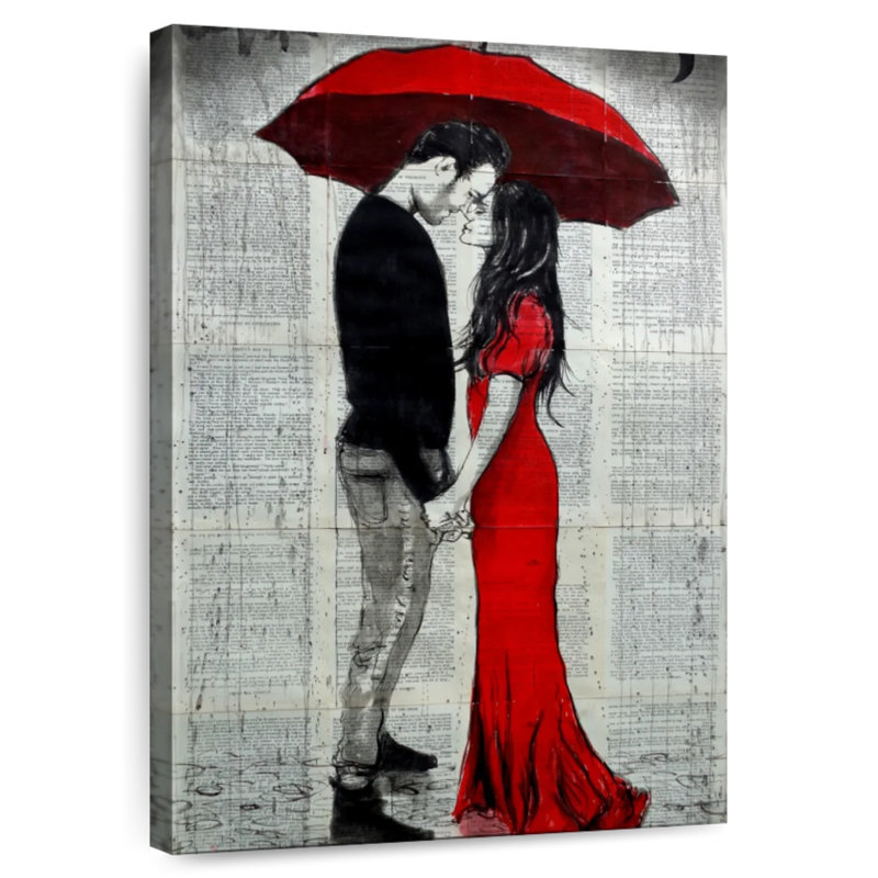 Hardie That Day In Red, 45" H x 30" W