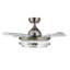 Autry 4 - Blade LED Flush Mount Ceiling Fan with Light Kit Included-1126751257