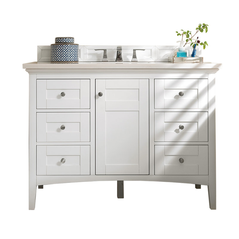 Palisades 47'' W Single Vanity, Eternal Jasmine Pearl