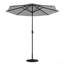 Aiso 3m Traditional Parasol with LED Light-129218242