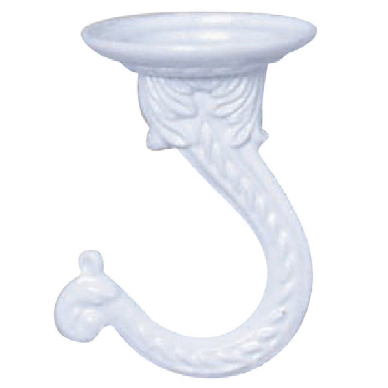 Crochet pour jardin Harnden, Blanc