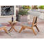 Draper Teak Outdoor Woven Chat Chair