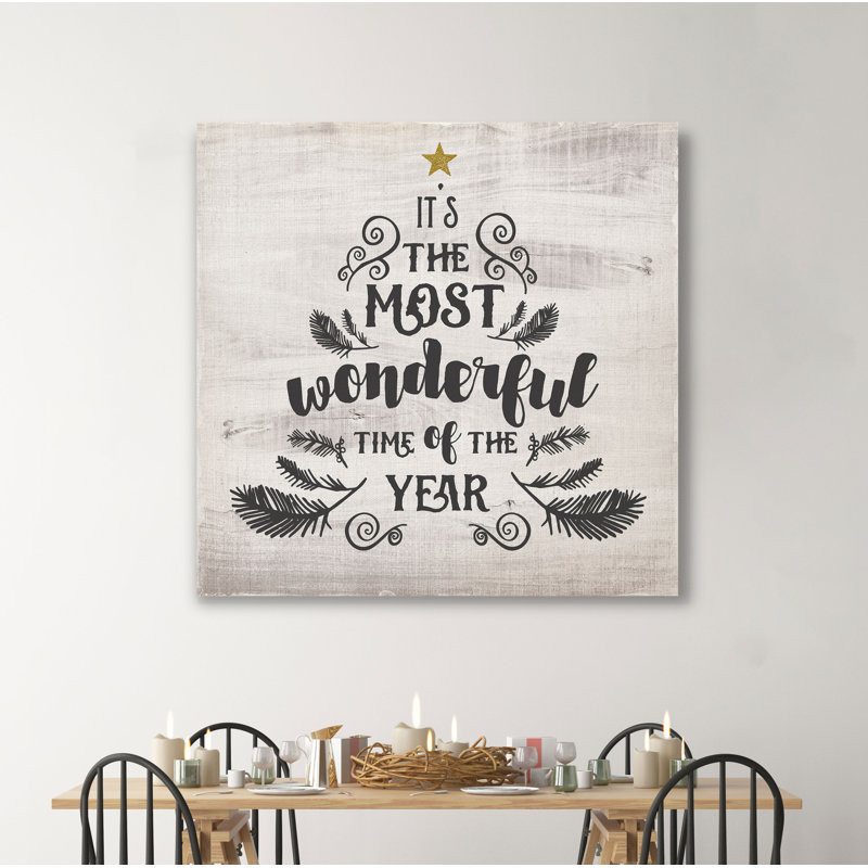 « most merveilleuse time », art textuel, H 10 po x l 10 po x P 1,5 po, Toile tendue