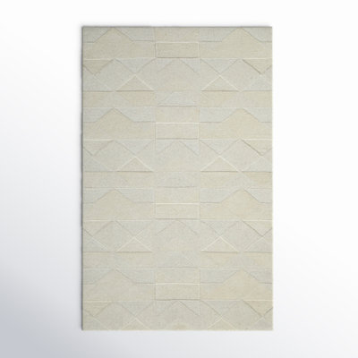Handmade Wool Ivory Rug