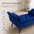 Velvet Upholstered Storage Bench-1372117918