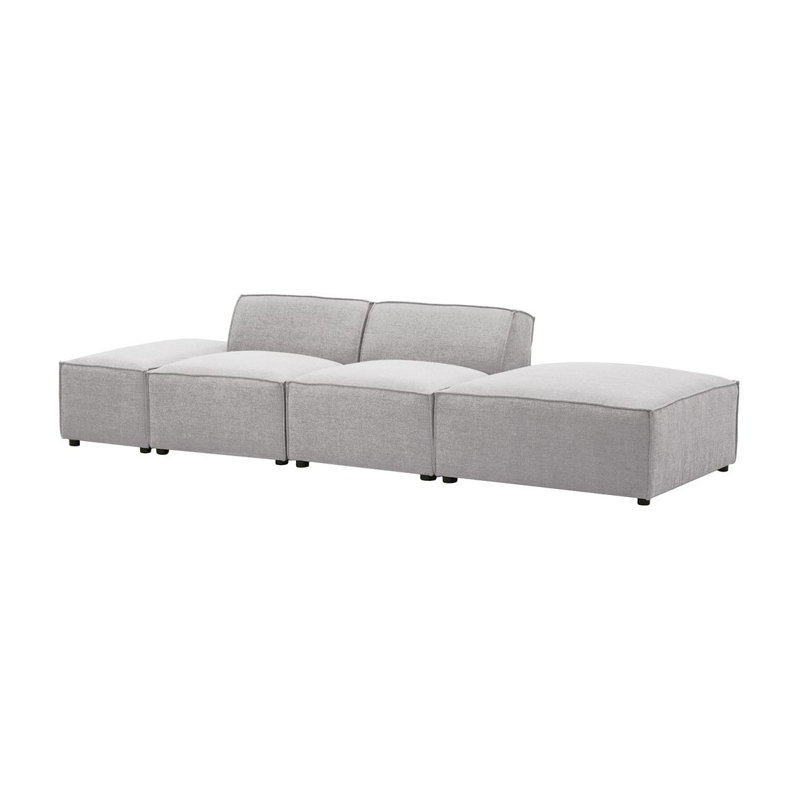 Renice 4 Seater Sofa, Grey
