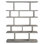 Sereno Solid Wood Etagere Bookcase