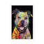 Beware Of Pit Bulls by Dean Russo - Floater Frame Print on Canvas-1971625589-1971625597