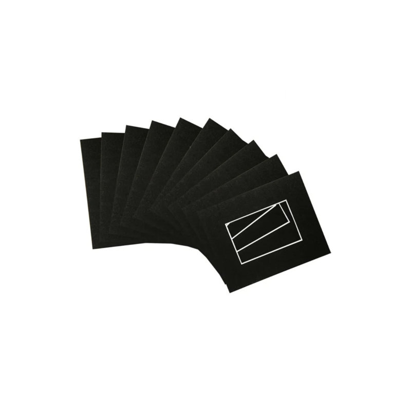 Nicola Spring - Picture Mounts, 25cm H x 20cm W x 0.5cm D, Black