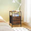Aneisha 38cm W Metal Bedside Table