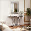 Grand miroir suspendu en cristal Crystal Diamond