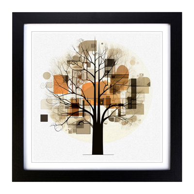 Tree Constructivism - Framed Print