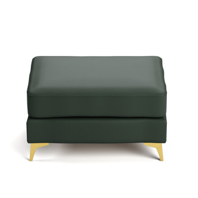 Canapé Chesterfield 3 places modulaire avec coussins capitonnés vert pour salon, appartement