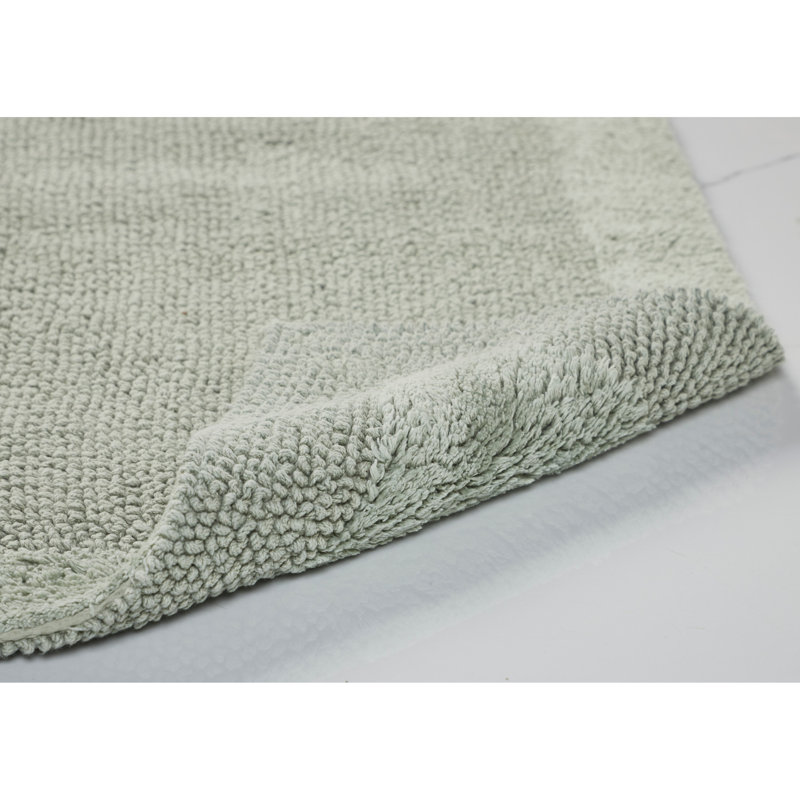 Edge 100% Cotton Tufted Premium 4 Piece Bath Rug Set Machine Washable Reversible Ultra Soft & Absorbent Bathroom Rugs