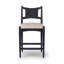 Haddon Stool-Black Rush-Counter-1963136176