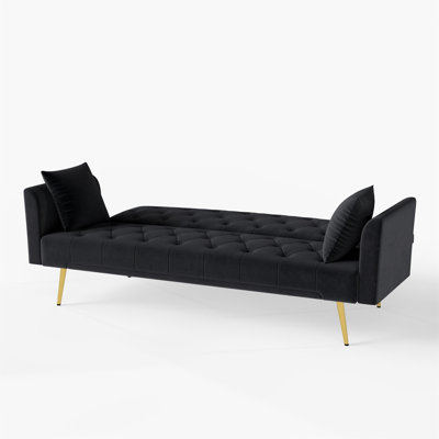 73 Inch Foldable Sleeper Sofa