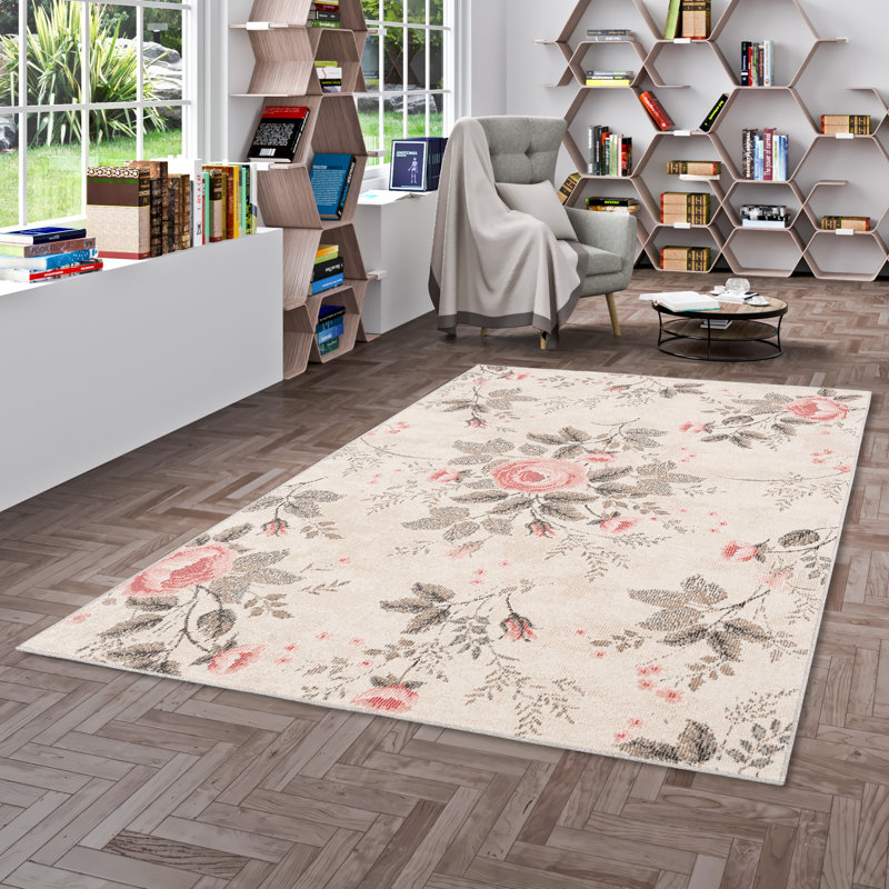 Finneytown Floral Indoor / Outdoor Area Rug, Rectangle 120 x 170cm