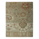 One-of-a-Kind 4'0 X 3'2 Hand Knotted Area Rug