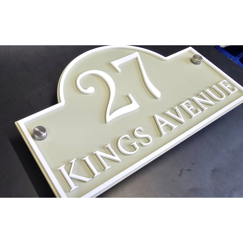 House signs UK Wall Plaque