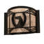 Horseshoe 1 - Light Flush Mounted Sconce