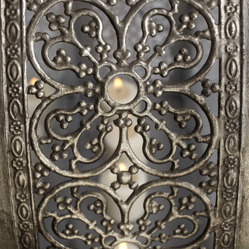 Majestic Canopy 26'' H Metal Tabletop Lantern