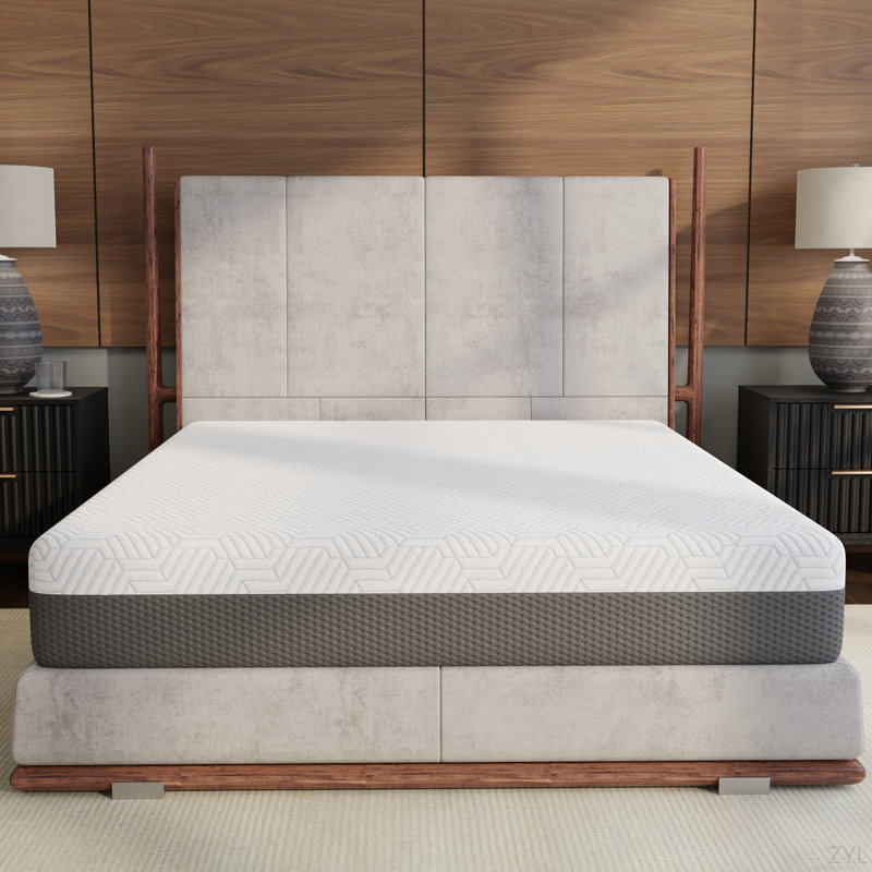 Matelas Omne Fria avec housse de refroidissement, Lit simple, 10"