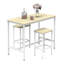 Ensemble de salle à manger à hauteur de comptoir 2 personnes Loughborough-1715130315-1715130316-1715130317