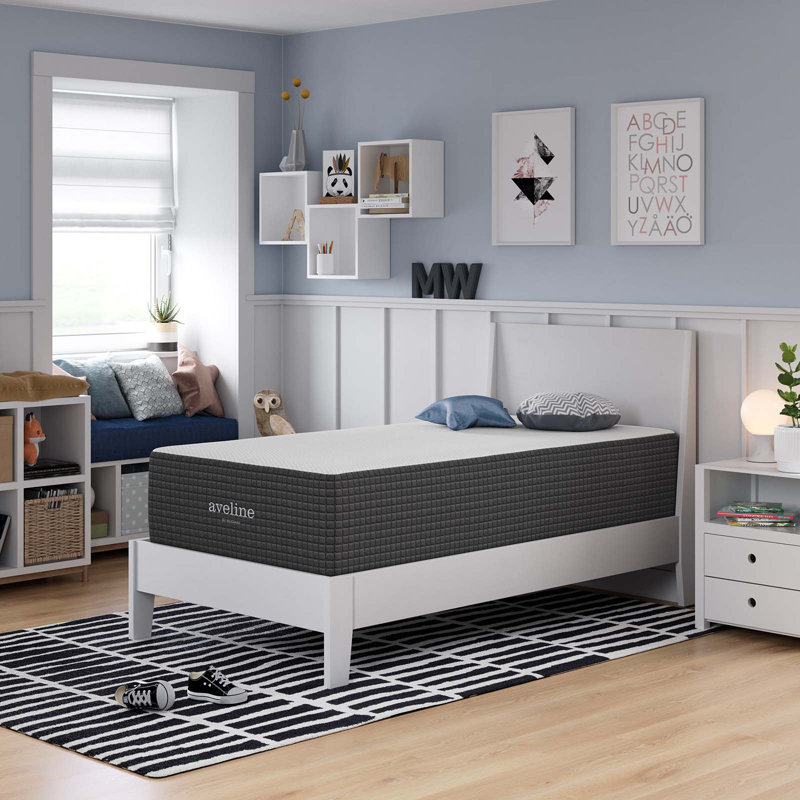 Matelas en mousse à mémoire de forme Aveline Modway, Simple, 14"