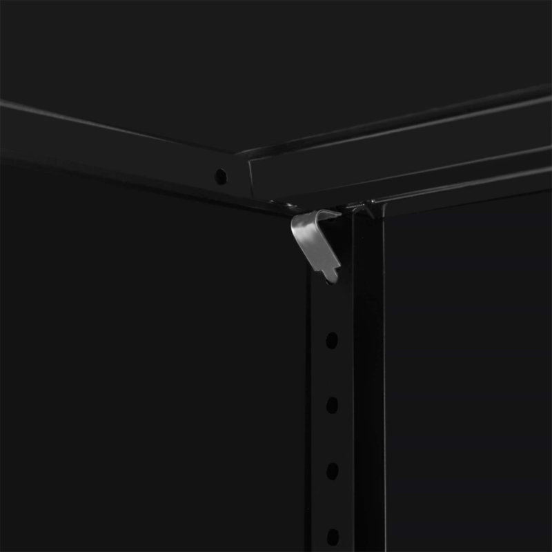 Durable Steel Storage Cabinet with Secure Locking System and Anti-Tip Design for Safe Organization
