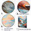 Impression aérienne sur toile impressionniste-64432009-64432007