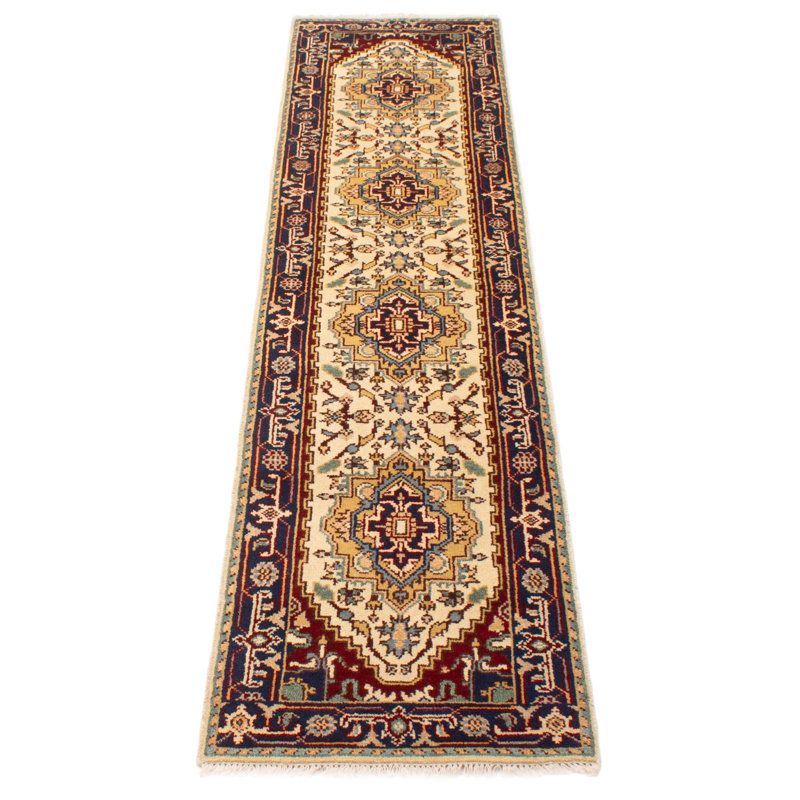 Tapis crème Serapi Heritage 2 pi 5 po x 10 pi 2 po