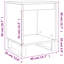 Cromartie Metal Bedside Table-493714994-532409549