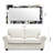 Cosgrove Modern Beveled Wall Mirror on Tempered Glass-1723309974