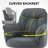 17.7"H Modern Two-Tone Upholstered Swivel Dining Armchair-543018624
