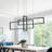 Devontaye 3-Light Square / Rectangle Chandelier Kitchen Island Lighting with Remote Control-87873179