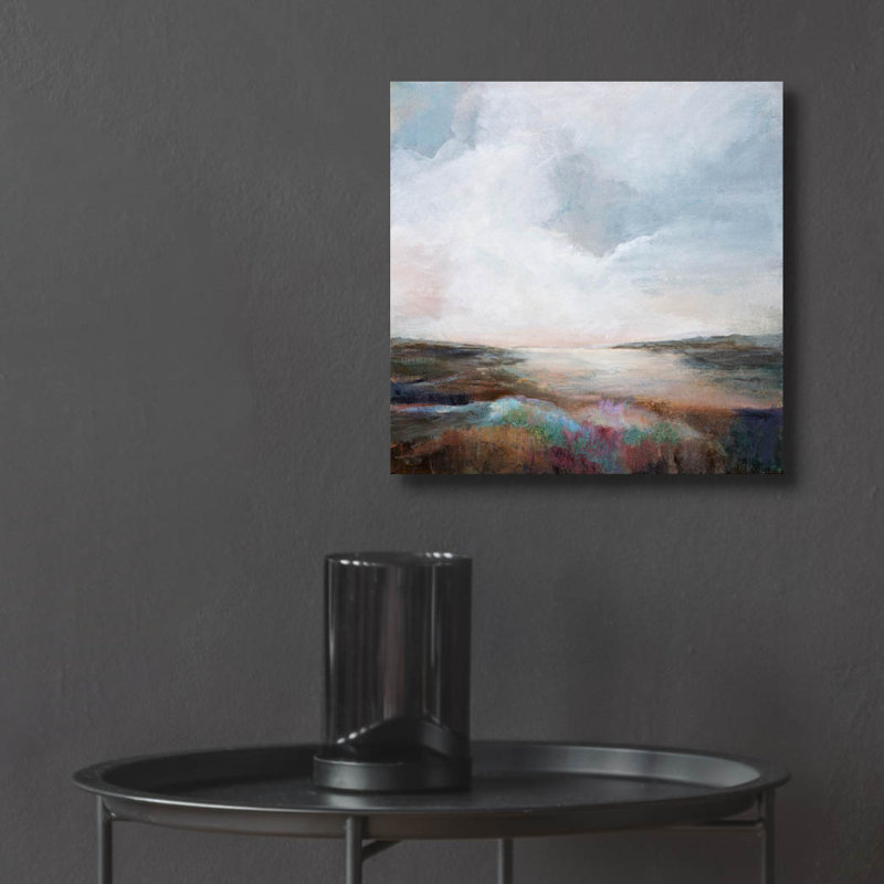 «Solitude» par Karen Hale, acrylique, H 12 po x l 12 po x P 0,13 po