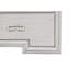 Commode transitionnelle l 61,6 po, blanc rustique