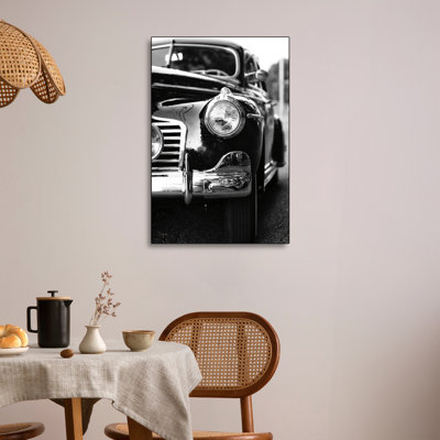 Reproduction d'art mural, toile de Steemplix - Classic Car II Crop par Aledanda