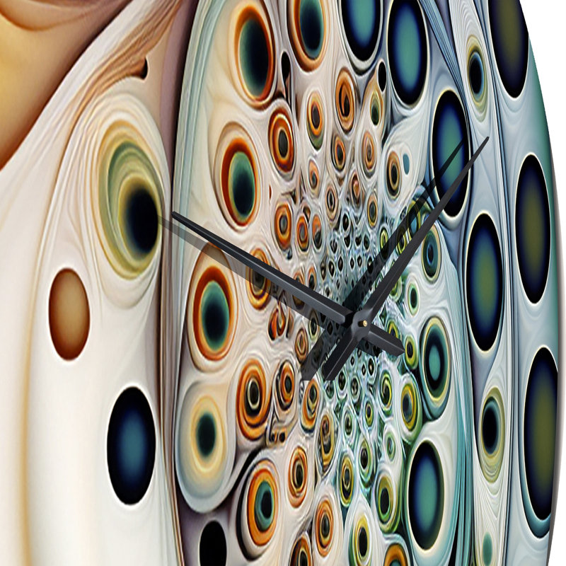 Mascarenas - Horloge murale géométrique moderne, Moyenne