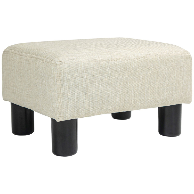 Modern Ottoman Ottoman Living, Small Ottoman, Beige