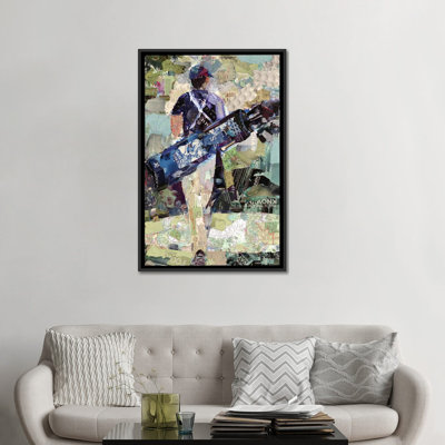 «Putting for Birdie» par Jamie Pavlich-Walker - reproduction d'art sur toile tendue