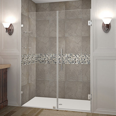 Nautis GS58 W x 72" H Hinged Frameless