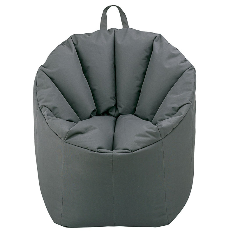 Chuka Bean Bag Chair, Grey